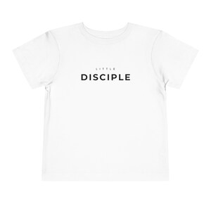 Toddler Little disciple Short Sleeve Tee, christian t-shirt toddler, kids t-shirt christian gift, christian tee, faith toddler t-shirt