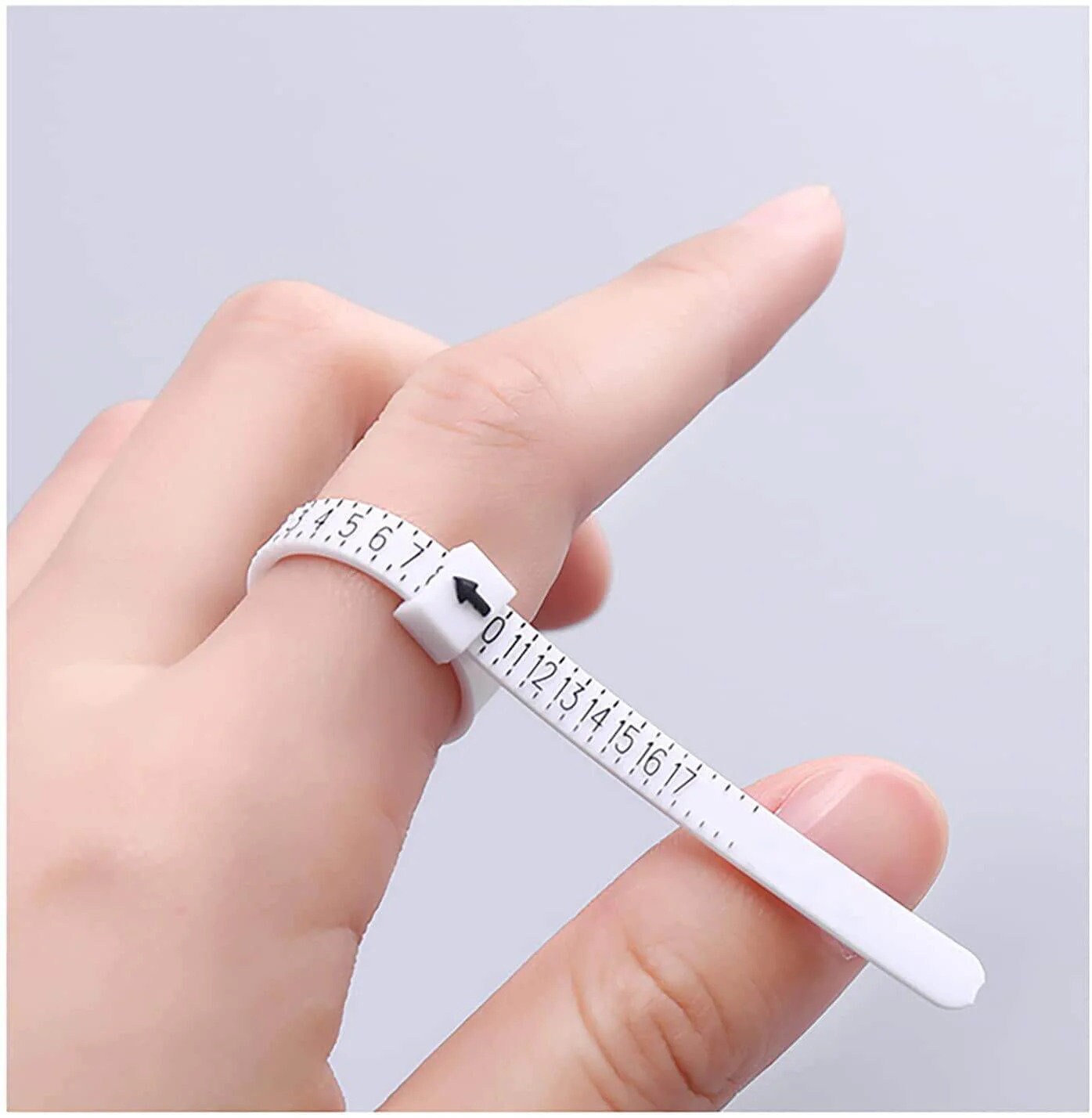 Ring Sizer Adjustable Ring Sizer Reusable Ring Sizer Plastic Ring Sizer
