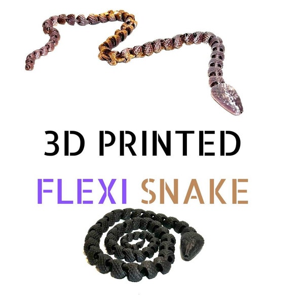 3d printed articulated snake