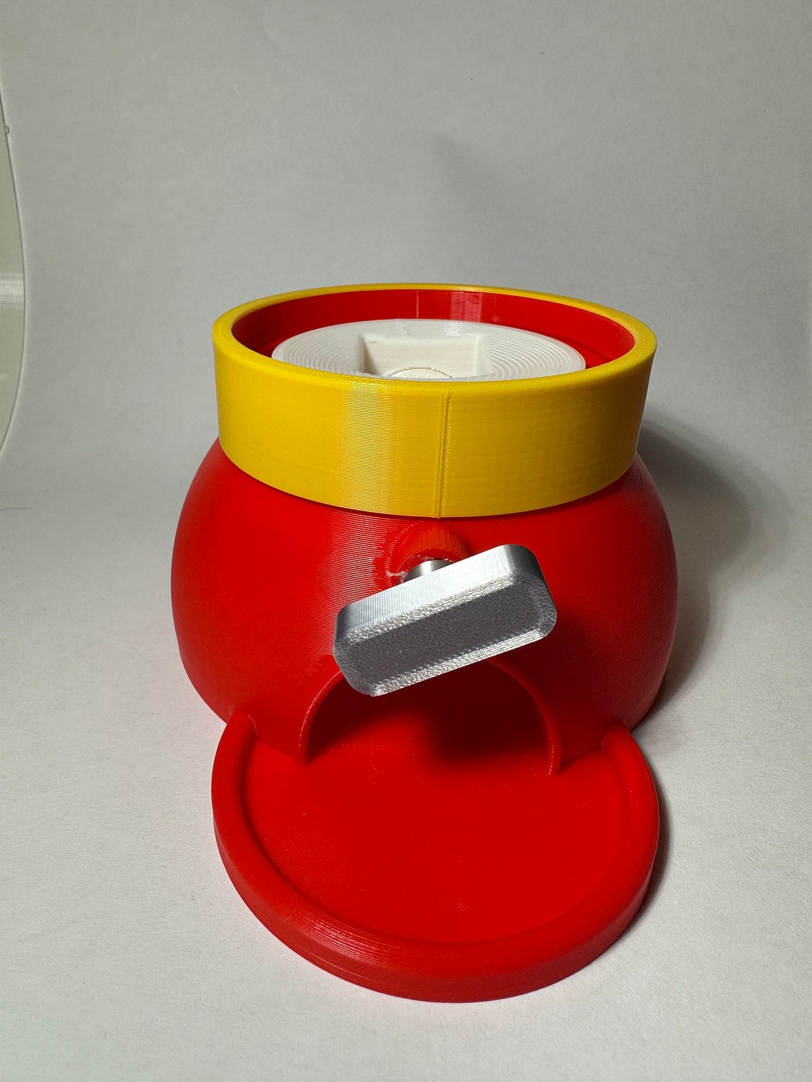 3d Printed Nutella Jar Candy Dispenser Etsy