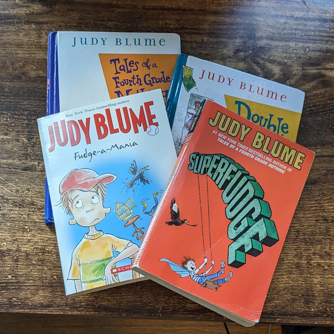 FUDGE 4 PACK Judy Blume Book Set Superfudge Fourth Grade Etsy
