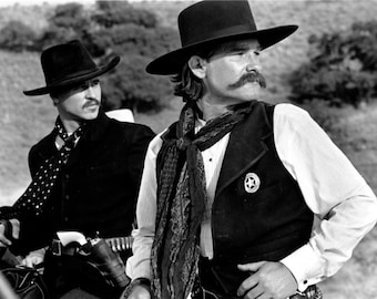 Tombstone Doc Holiday and Wyatt Earp(Val Kilmer and Kurt Russell)