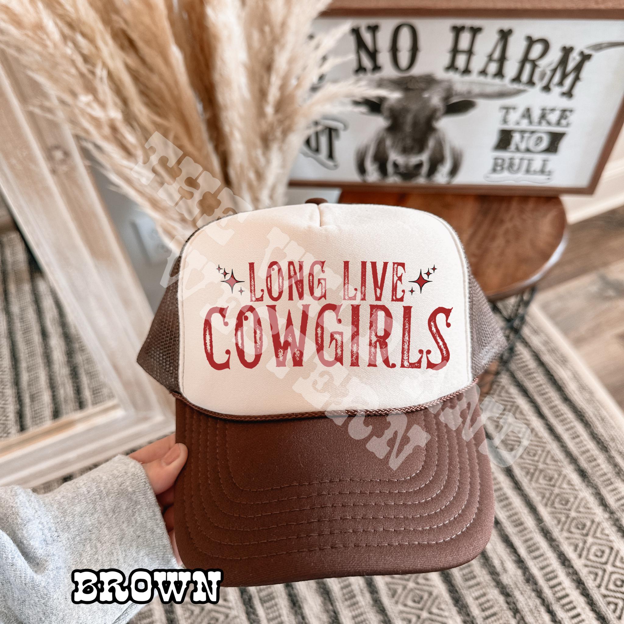 Long Live Cowgirls Embroidered - Etsy