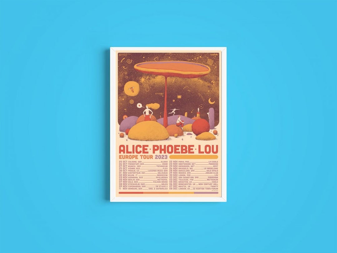 Poster Alice Phoebe Lou 2023 European Tour Limited