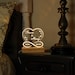 Personalized Engraved Acrylic Light up Sign Infinity Heart Custom LED ...