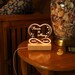 Personalized Engraved Acrylic Light up Sign Infinity Heart Custom LED ...