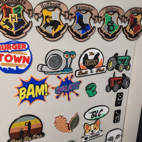 Cute Lazy Egg Car Magnet - 5" Flexible Reusable Bumper Sticker For Vehicles & Metal Surfaces