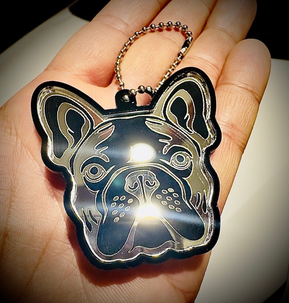 French Bulldog Keychain Purse Charm Backpack Charm Etsy