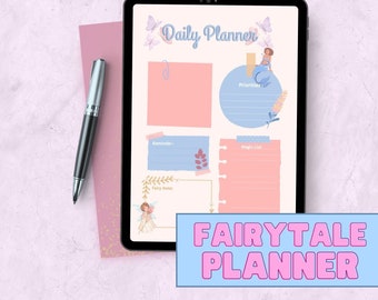 Fairytale Themed Daily Planner-Great For Kids! *DIGITAL*