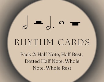 Rhythm Cards - Pack 2
