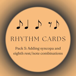 Rhythm Cards - Pack 5