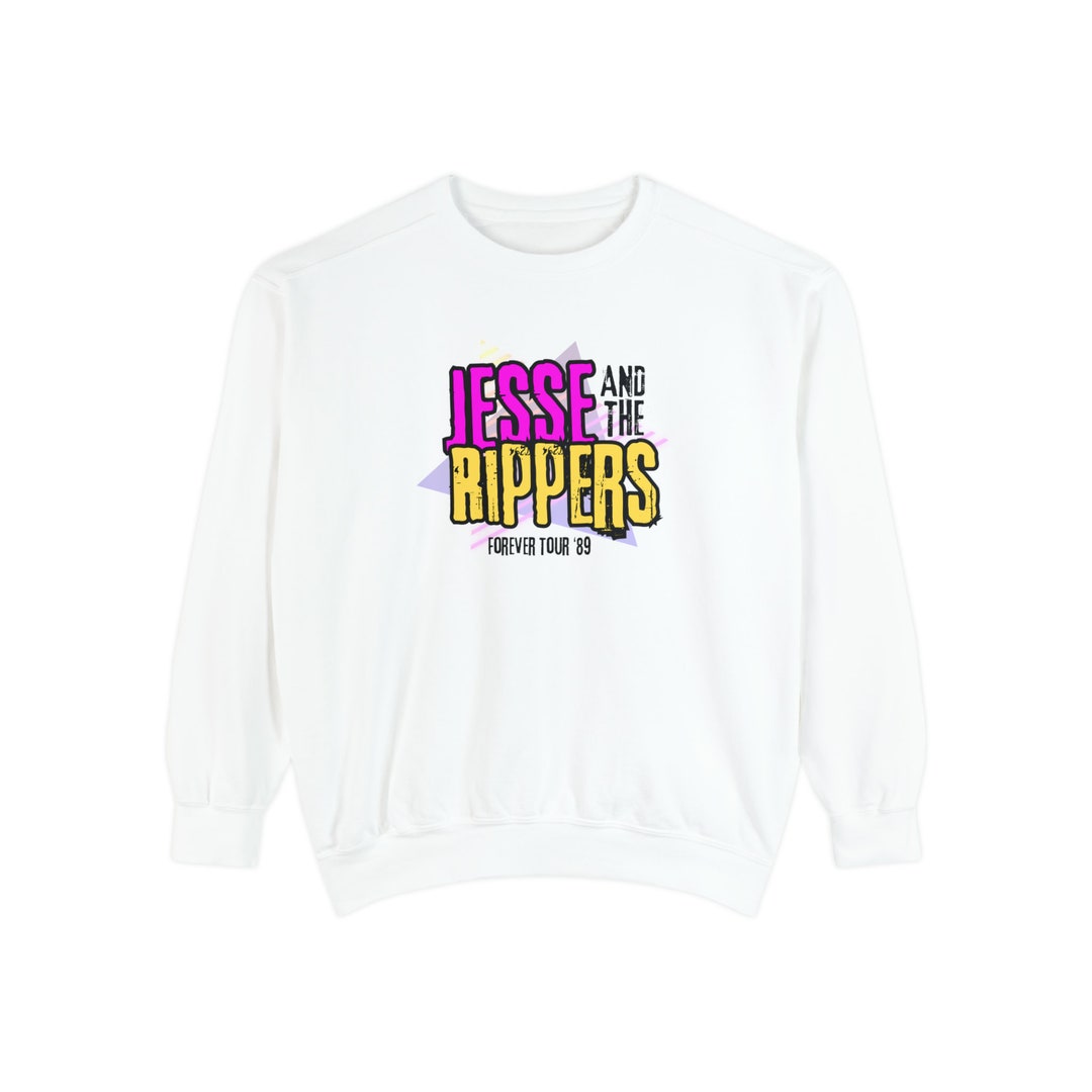 JESSE & THE RIPPERS Shirt 80s 90s Pop Culture Tv Show
