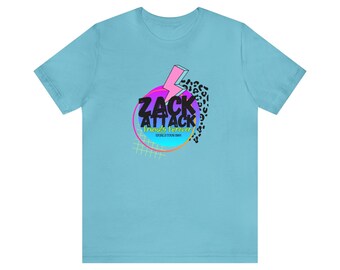 Camisa Zack Attack Tour / Save by the Bell / Cosas divertidas de los 90 / Regalos para ella / Regalos para él / Camiseta de manga corta Unisex Jersey