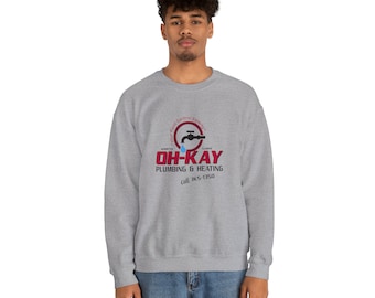 Sudadera Oh Kay Plumbing / Camiseta divertida / Home Alone / Cosas divertidas de los 90 / Regalos para él / Sudadera unisex de cuello redondo Heavy Blend™