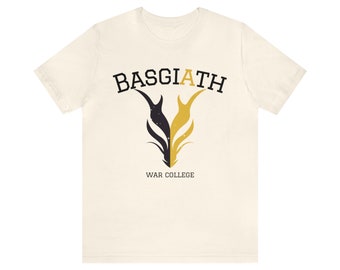 Camiseta Basgiath War College / Cuarta Ala / Amantes de los libros / Regalos para ella / Regalos para él / Regalos para amantes de los libros