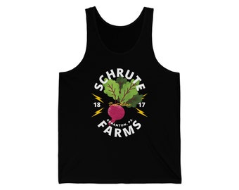 Vino de remolacha Schrute Farms / Regalo para él / La oficina / Regalo para la TV / Camiseta unisex