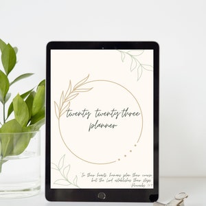 Digital Planner | Christian Planner | Prayer Journal | Faith Journal