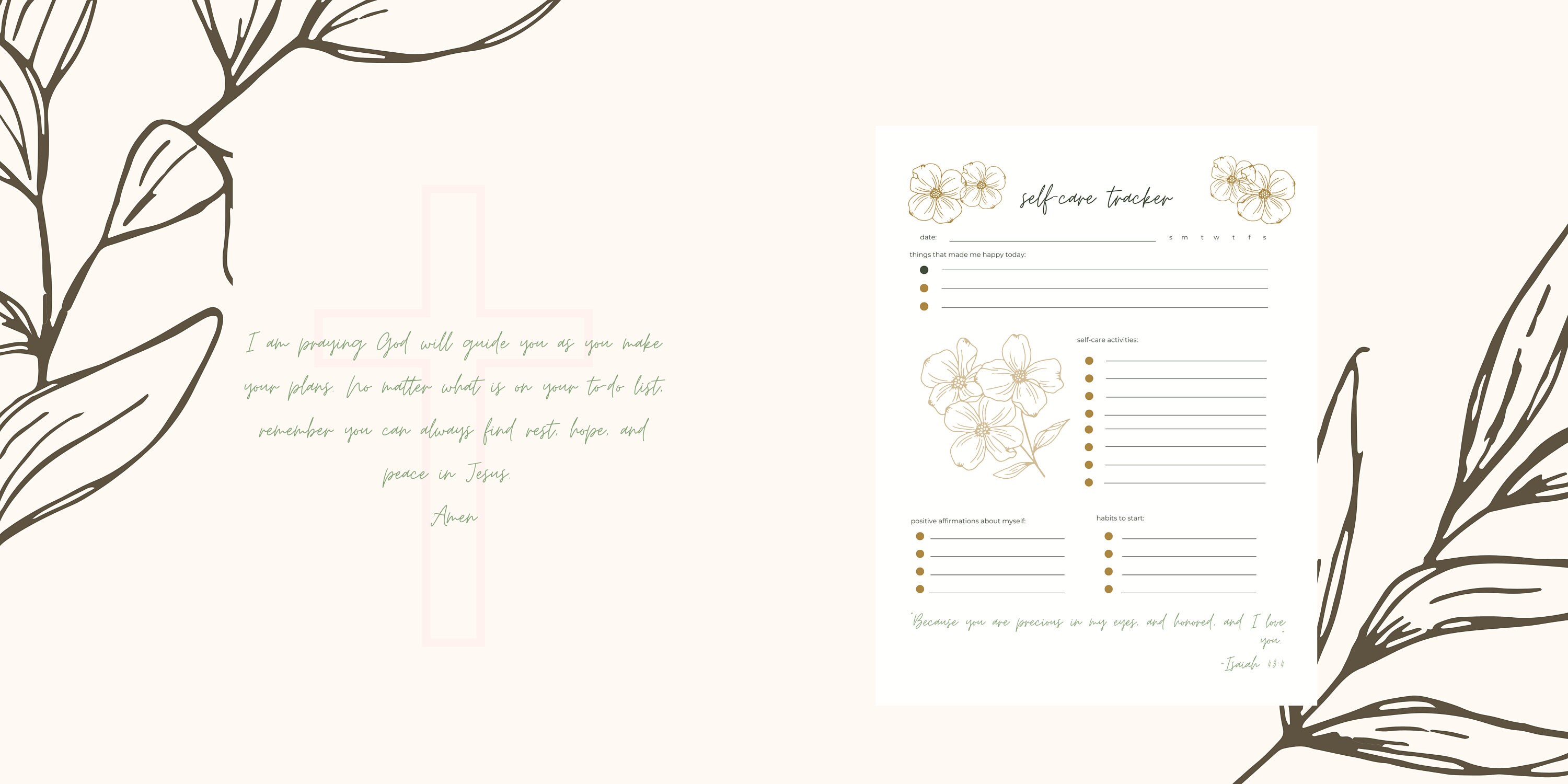 Digital Planner | Christian Planner | Prayer Journal | Faith Journal - Etsy
