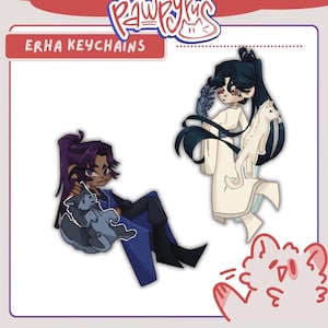 Mo Ran and Chu Wanning Holographic Acrylic Keychains [ERHA]