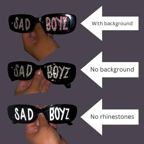 Junior H Glasses Sad Girlz - Etsy display picture 1