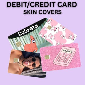 Custom Debit Card Sleeves - Etsy