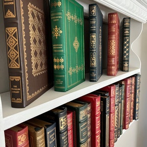 Franklin Library Books: &#39;100 Greatest Masterpieces of American Literature&#39; Limited Edition Leather Bound Gilded Books [MORE TITLES]