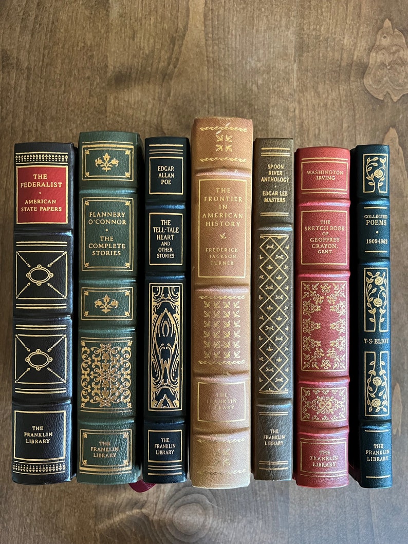 Franklin Library Books '100 Greatest Masterpieces of American