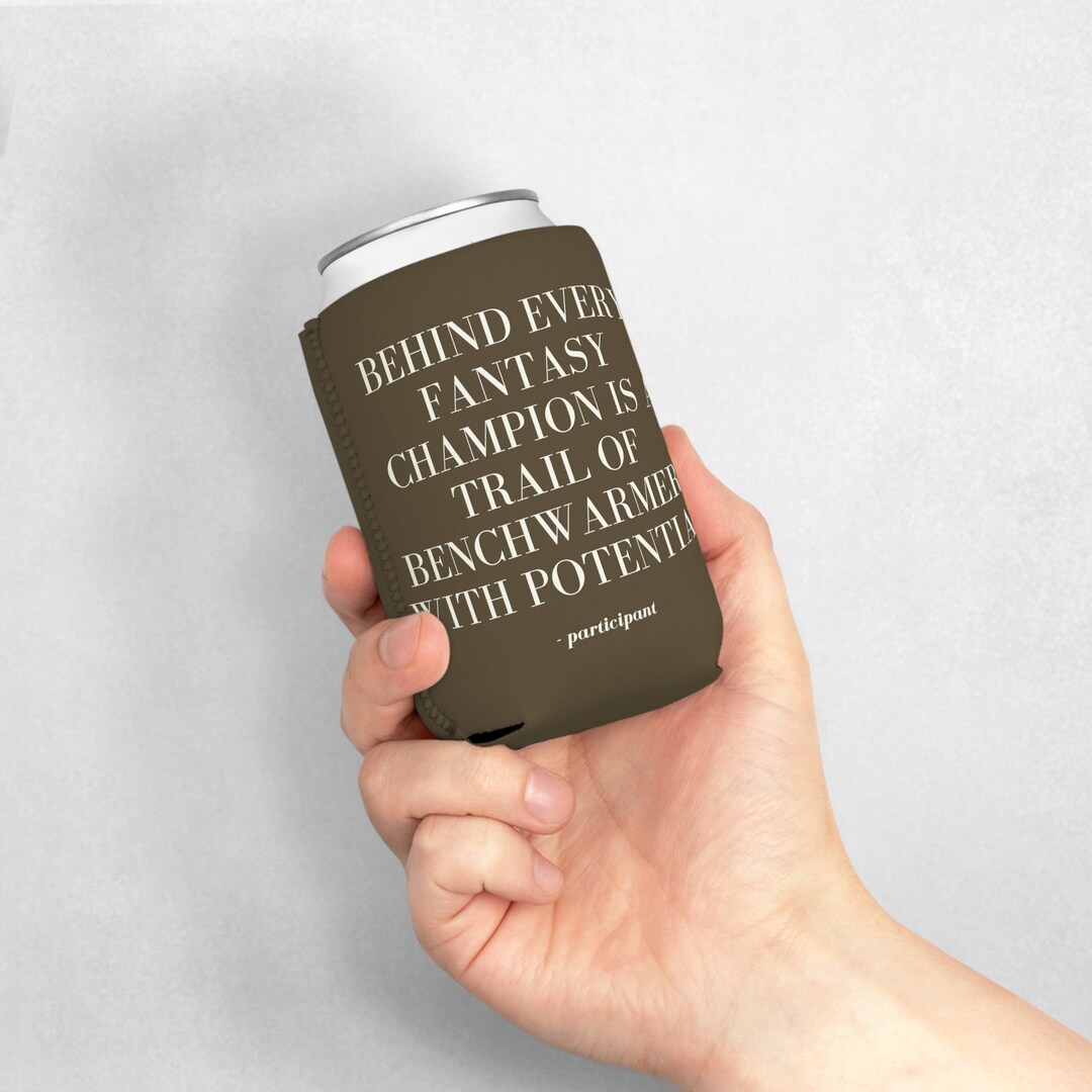 Benchwarmers' Cheers Houseofkooks Beer Koozie // Can Etsy