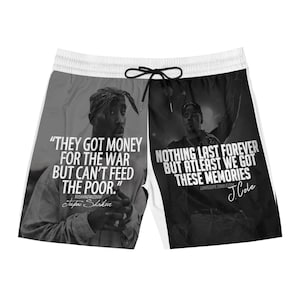 Men&#39;s Mid-Length Swim Shorts (AOP)
