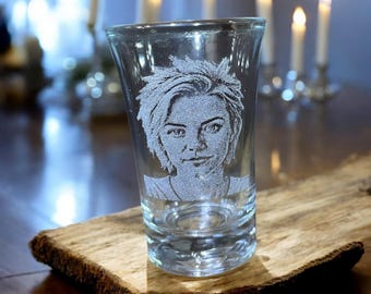Schnapsglas personalisiert mit Foto – Geschenk mit eigenem Bild