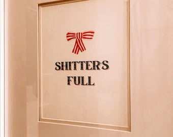 Christmas Print | Christmas Vacation Shitters Full Print | Holiday Print | Home Decor Digital Download