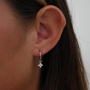 thumbnail image 2 of Sterling Silver Dangle Earring Cable Chain – 3.6 Inch/90mm, Thread Hook, #51829 2 of 5