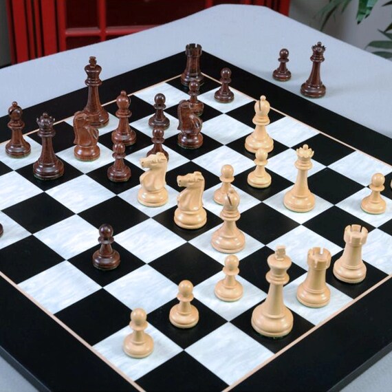 World Chess Championship Set rosewood Edition 