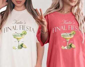 Camiseta personalizada de fiesta final, despedida de soltera en México, camisa de margarita para despedida de soltera en Cabo, regalos de despedida de soltera, fiesta de margaritas, camisetas de viaje para chicas
