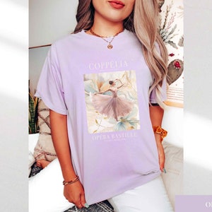 Balletcore Pastel Soft Girl Aesthetic Clothes Coquette Top Ballet Shirt Coquette Aesthetic Dollette Soft Girl Era Ballet Core Ballet Gift