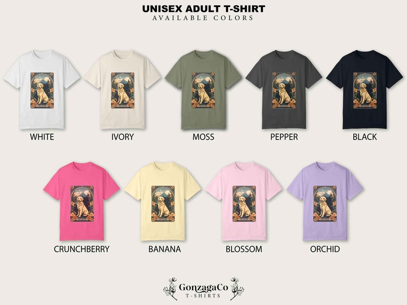 Golden Retriever Gift Tarot Card Golden Retriever Shirt Golden Mom Shirt Dog Lover Gift Golden Mom Tshirt Gift For Dog Lover Funny Dog Shirt