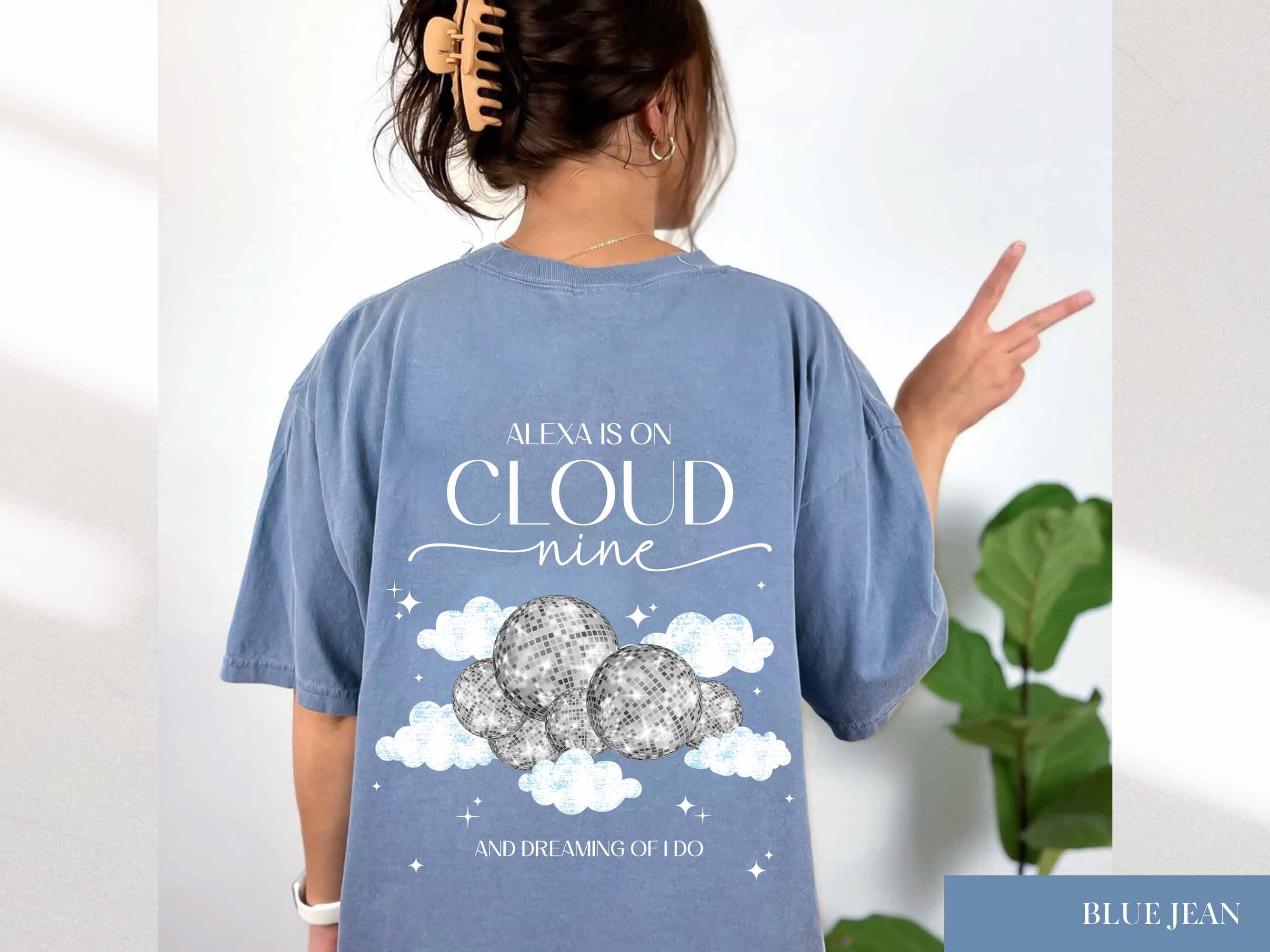 Custom on Cloud 9 Bachelorette Shirt Cloud Nine Bach Merch Gift Girls ...