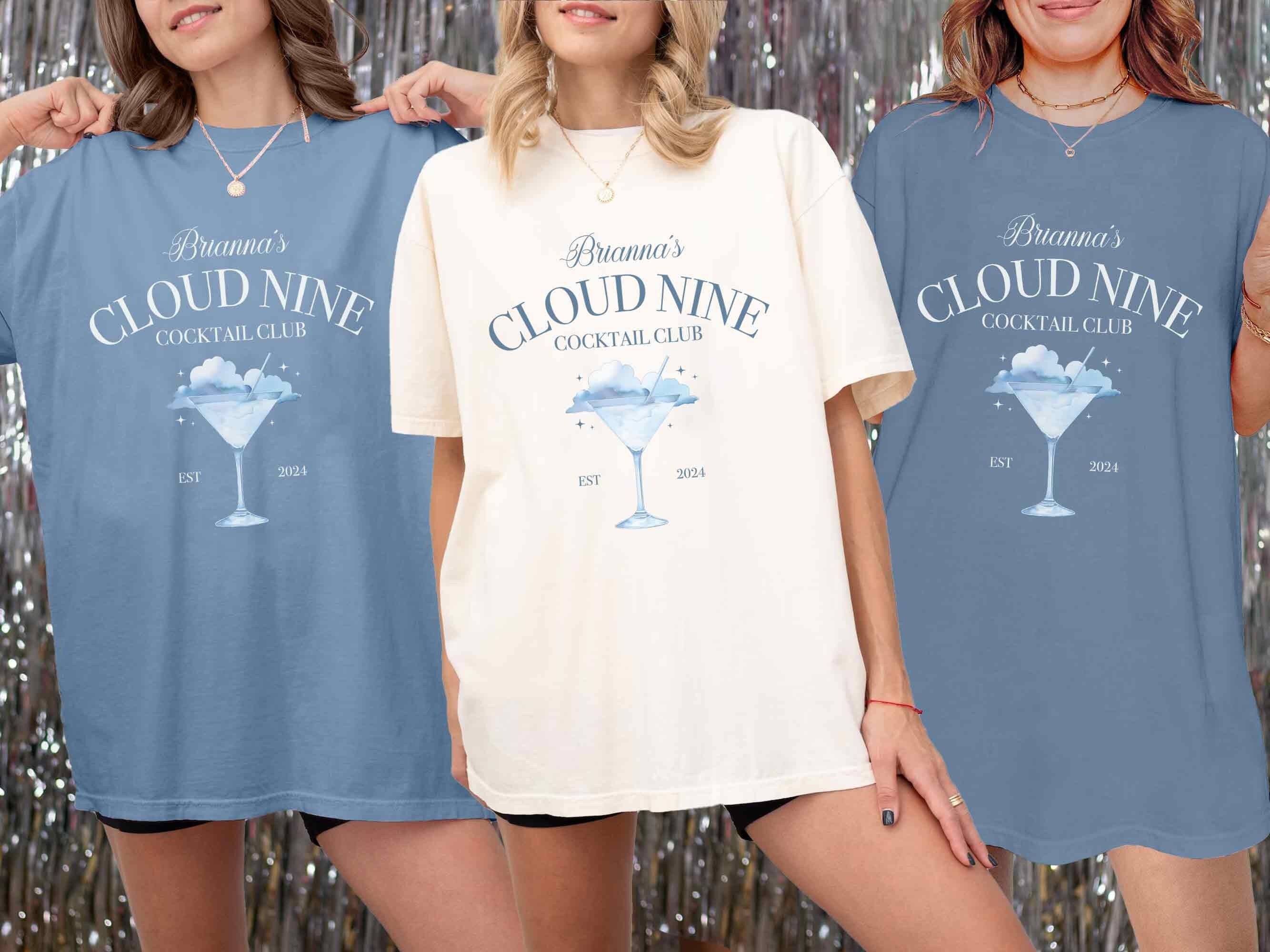 Custom Cloud 9 Bachelorette Shirt Cloud Nine Bach Merch Bachelorette ...