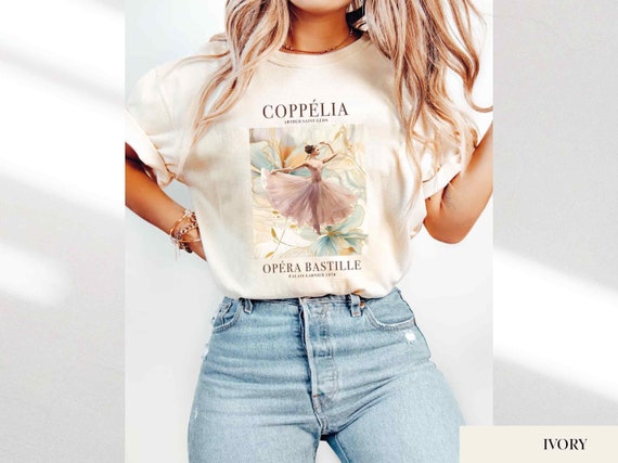 Balletcore Pastel Soft Girl Aesthetic Clothes Coquette Top Ballet Shirt Coquette Aesthetic Dollette Soft Girl Era Ballet Core Ballet Gift