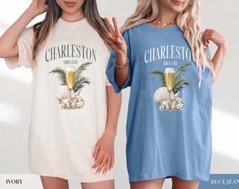 Charleston Bachelorette Shirts Charleston sc Shirts Girls Weekend Shirts Coastal Bachelorette Bach Party Favors Coastal Cowgirl Group Shirts