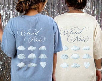 On Cloud 9 Bachelorette Shirt Cloud Nine Bach Merch Bachelorette Gift Girls Trip Shirts Cloud Nine Theme Bridal Shower Bridal Party Shirts