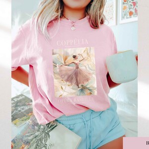 Balletcore Pastel Soft Girl Aesthetic Clothes Coquette Top Ballet Shirt Coquette Aesthetic Dollette Soft Girl Era Ballet Core Ballet Gift