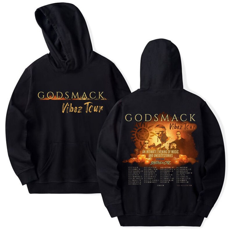 Godsmack the Vibez Tour 2024 Shirt Godsmack 2024 Concert the Etsy