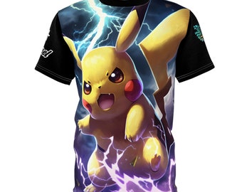 Pikachu Unisex Cut & Sew Tee (AOP)