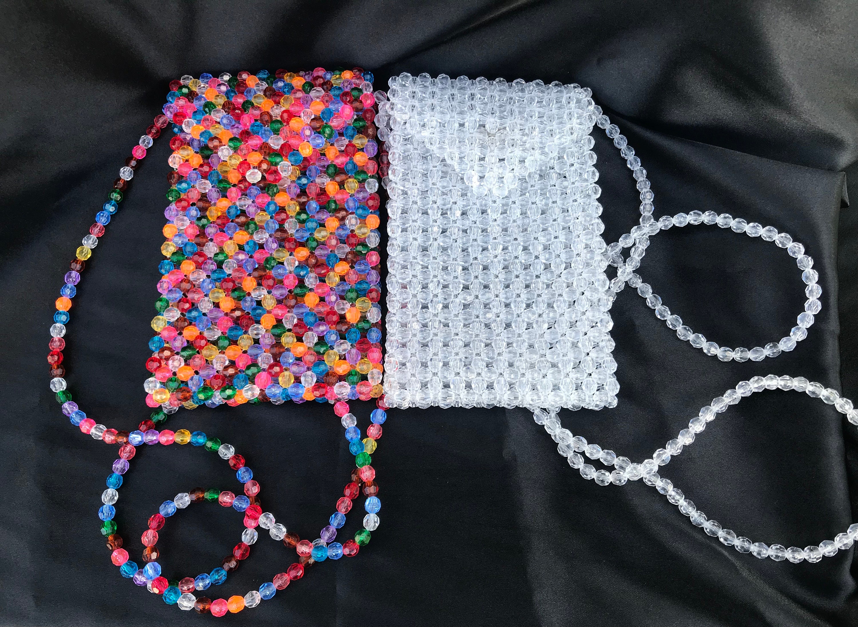 Beaded Phone Bag Phone Bag Beaded Bag Etsy