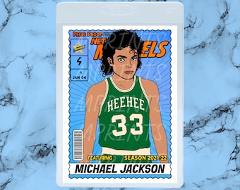 Michael Jackson Net Marvels Art 2025 Artwork Trading Card by MPRINTS
