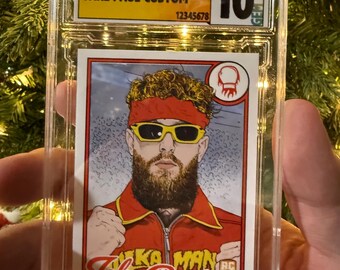 Jake Paul Custom Boxing Trading Card- SLAB (parody grade)