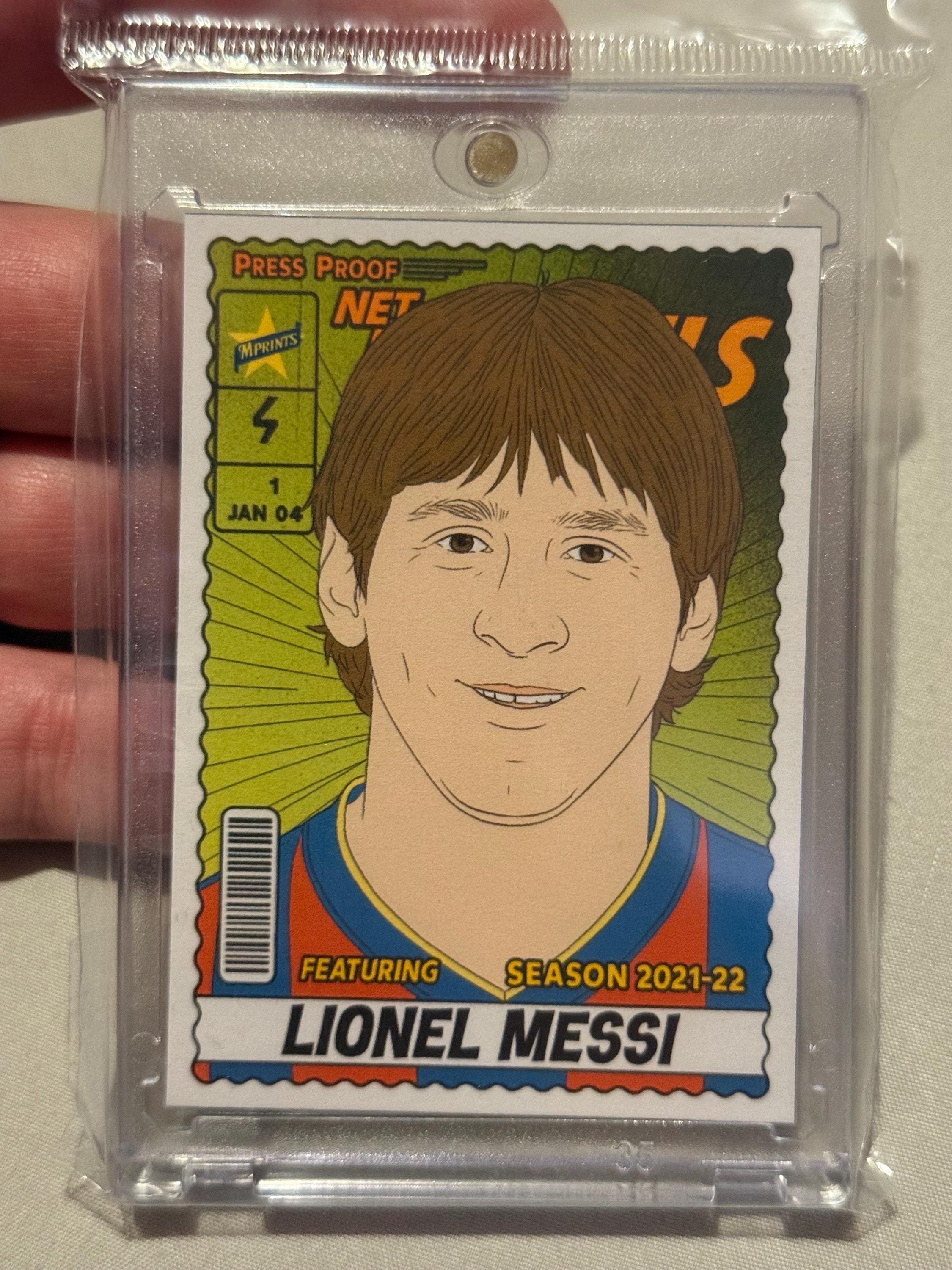 1/1 Messi Trading Card - Etsy 1/1 Messi Trading Card - Etsy