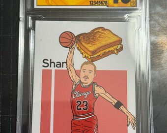 Shane Gillis 1/1 One of One Art 2025 Artwork Trading Card by MPRINTS Signed Slabbed