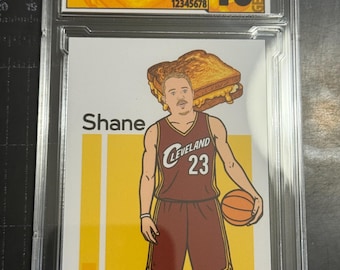 Shane Gillis 1/1 One of One Art 2025 Artwork Trading Card by MPRINTS Signed Slabbed